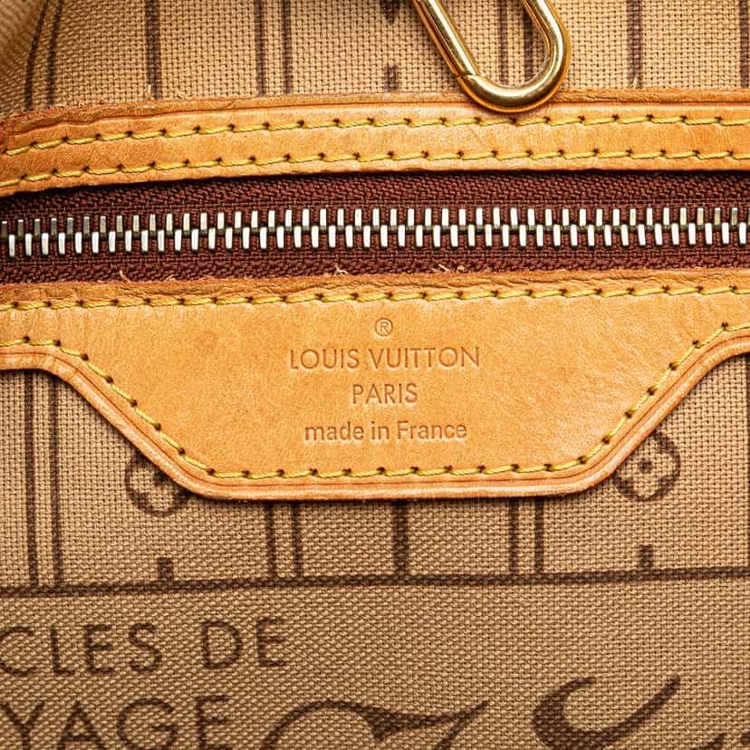 Louis Vuitton Monogram Neverfull PM Brown Canvas Good condition - Box View
