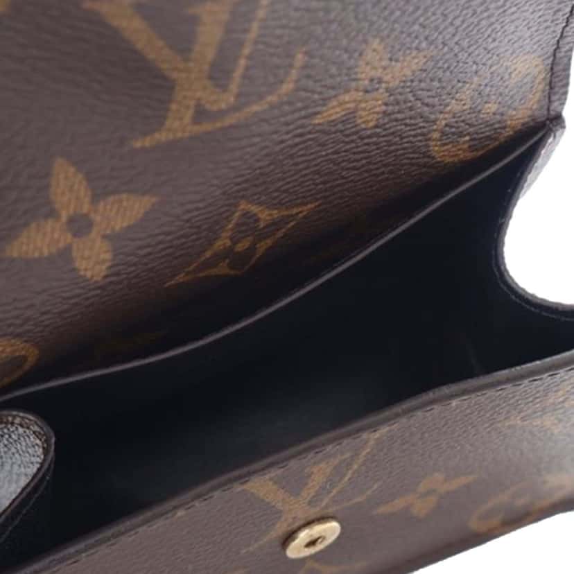 Louis Vuitton Monogram Daily Multi Pocket 30mm Belt Brown Canvas Good condition - Model View