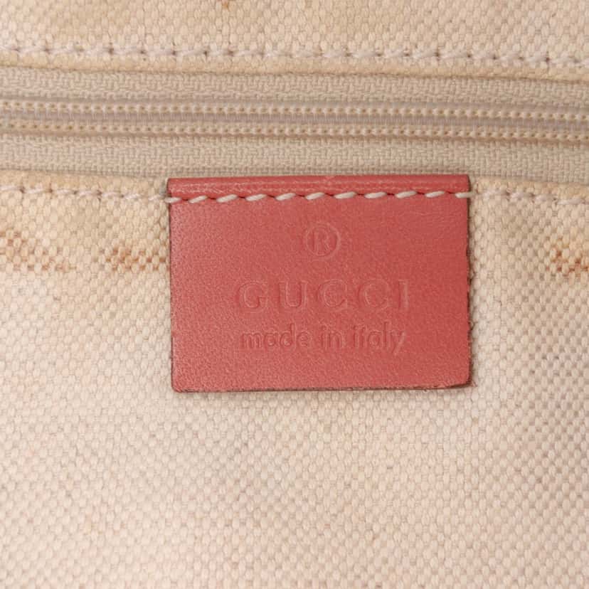 Gucci Diamante Canvas Sukey Satchel Brown Canvas Good condition - Box View