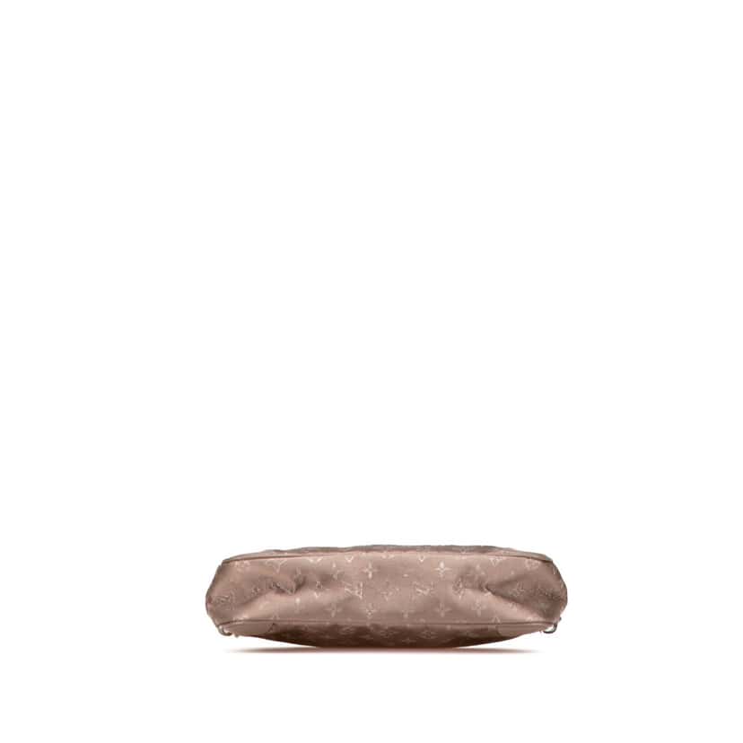 Louis Vuitton Monogram Satin Mini Boulogne Brown Satin Very good condition - Inside View
