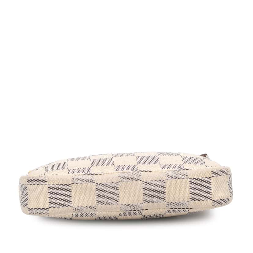 Louis Vuitton Damier Azur Mini Pochette Accessoires White Canvas Good condition - Inside View