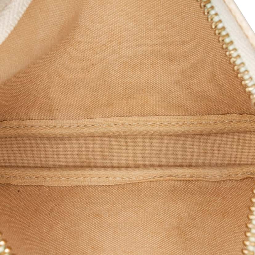 Louis Vuitton Damier Azur Mini Pochette Accessoires White Canvas Good condition - Model View