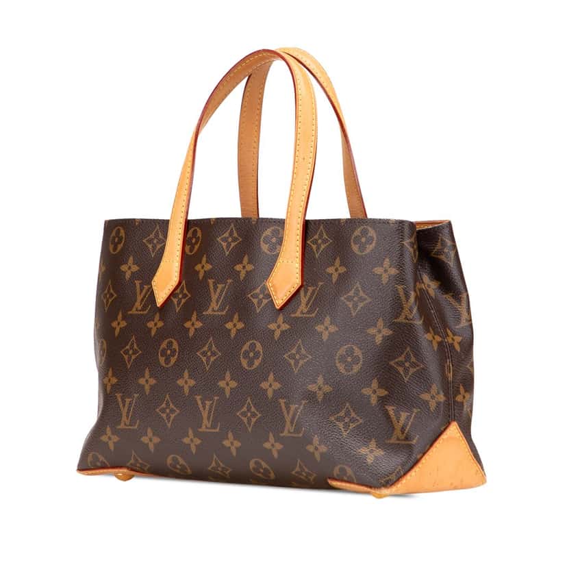 Louis Vuitton Monogram Wilshire PM Brown Canvas Good condition - Back View