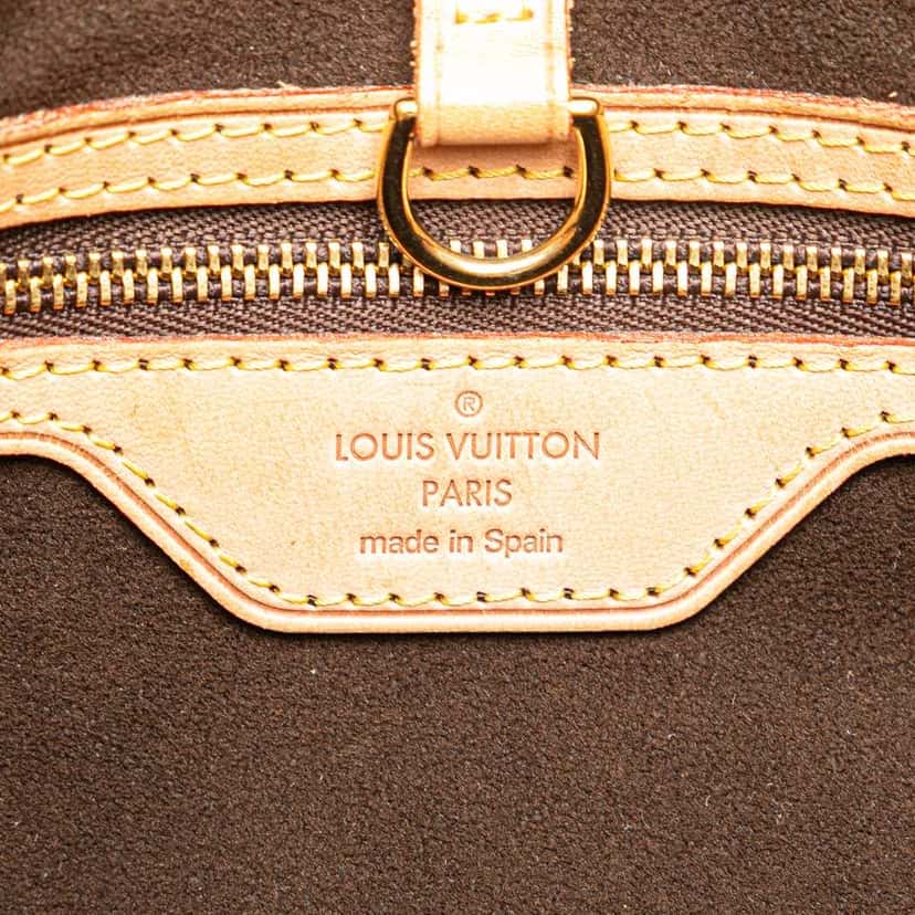Louis Vuitton Monogram Wilshire PM Brown Canvas Good condition - Box View