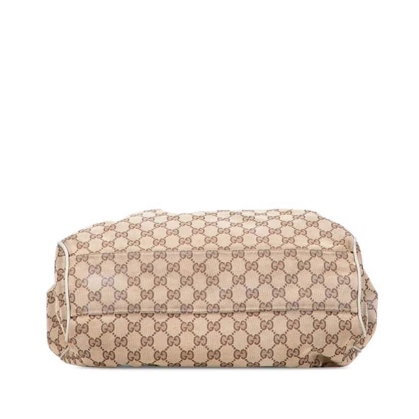 Gucci Medium GG Canvas Sukey Tote Brown Canvas Good condition - Inside View