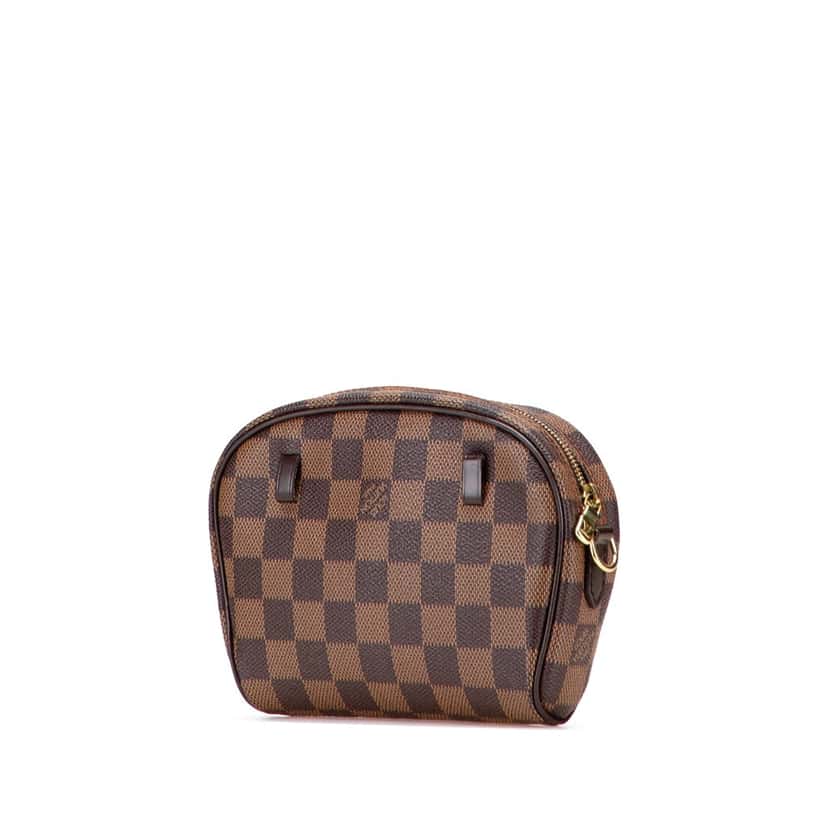 Louis Vuitton Damier Ebene Ipanema Pochette Brown Canvas Good condition - Back View