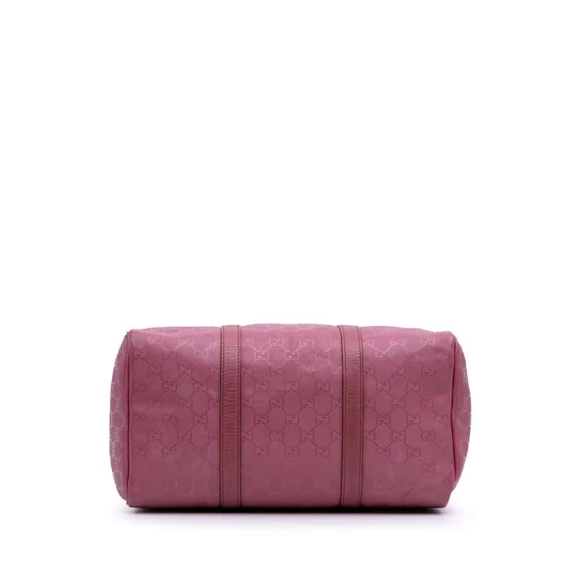 Gucci Medium GG Imprime Joy Boston Pink Canvas Good condition - Inside View