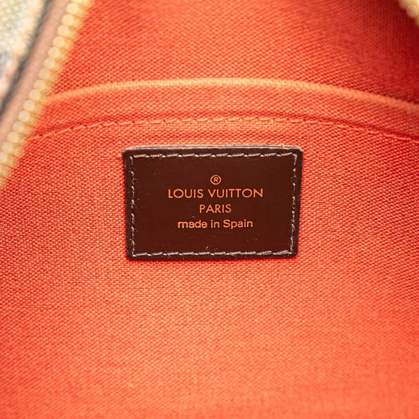 Louis Vuitton Damier Ebene Ribera MM Brown Canvas Good condition - Box View