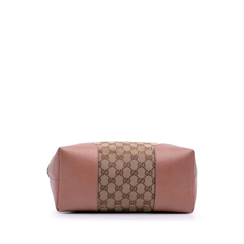 Gucci Medium GG Canvas Bree Satchel Brown Canvas Good condition - Inside View