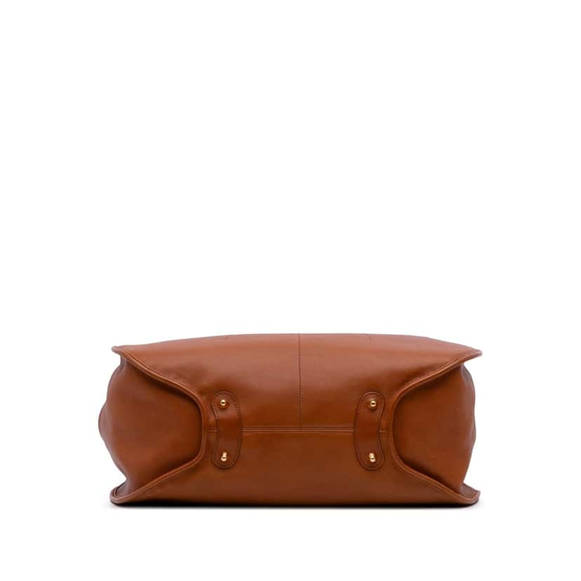Dior Medium Leather 61 Hobo Bag Brown Leather Good condition - Inside View
