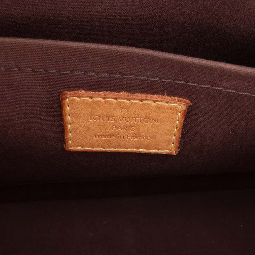 Louis Vuitton Monogram Vernis Rosewood Avenue Purple Leather Good condition - Box View