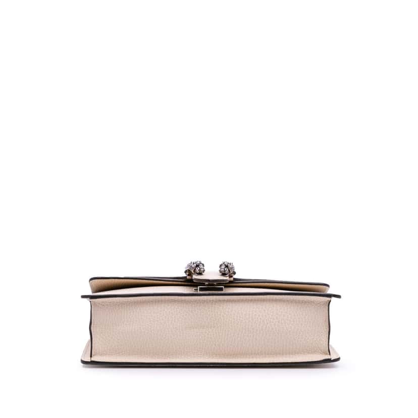 Gucci Small Leather Dionysus Crossbody Brown Leather Good condition - Inside View
