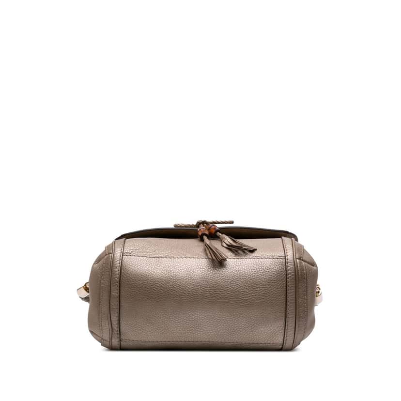 Gucci Leather Bella Satchel Gold Leather Good condition - Inside View
