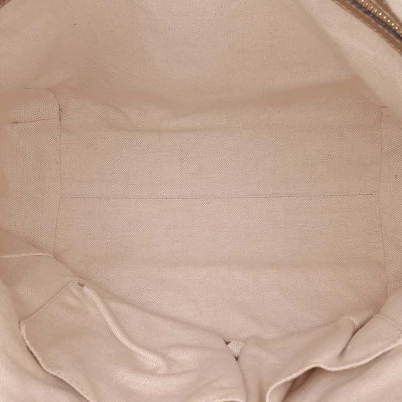 Gucci Leather Bella Satchel Gold Leather Good condition - Model View