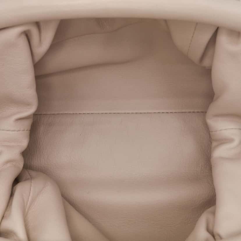 Bottega Veneta Lambskin The Mini Pouch Crossbody Brown Leather Good condition - Model View