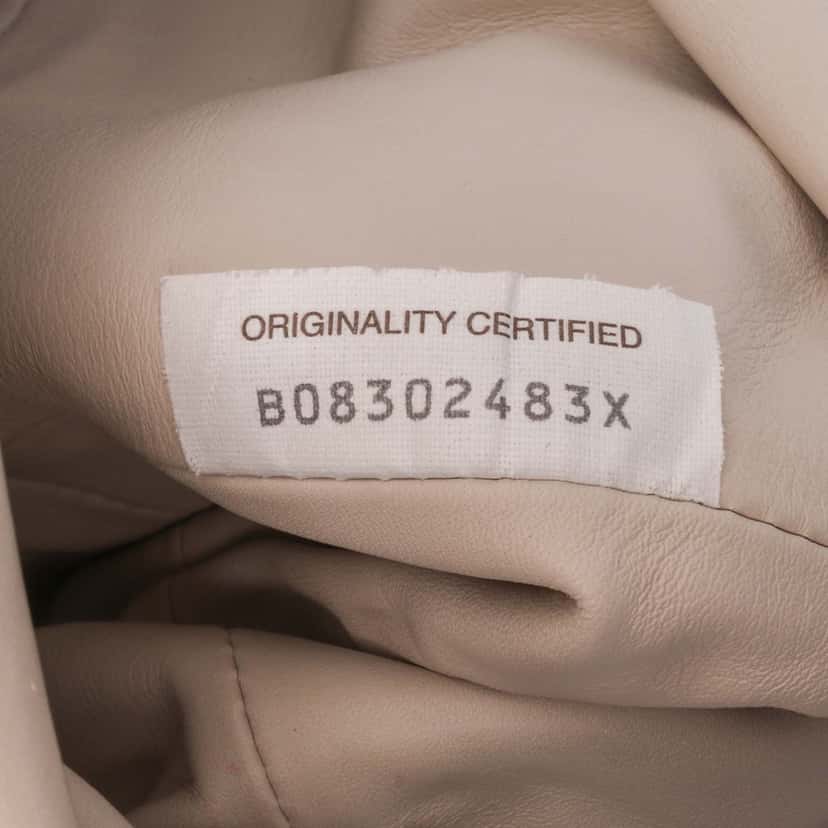 Bottega Veneta Lambskin The Mini Pouch Crossbody Brown Leather Good condition - Box View