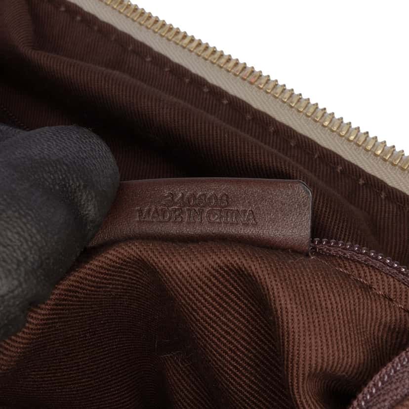 Loewe Anagram Canvas New Road Crossbody Brown Canvas Very good condition - Box View