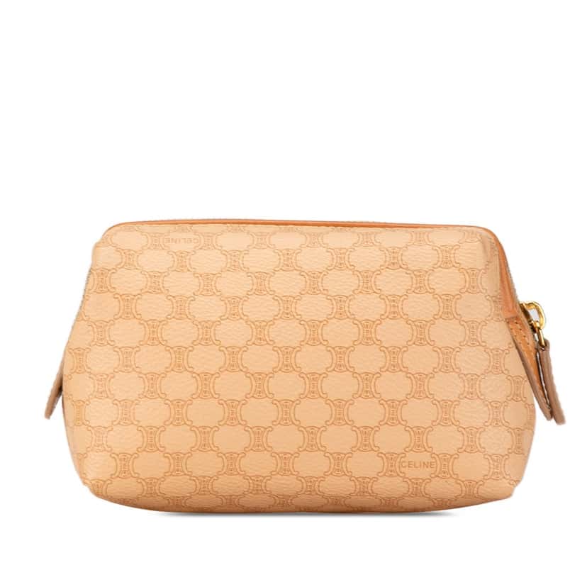 Celine Macadam Pouch Brown Canvas Good condition - Inside View