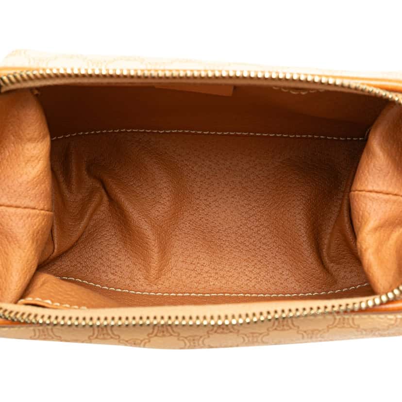 Celine Macadam Pouch Brown Canvas Good condition - Box View