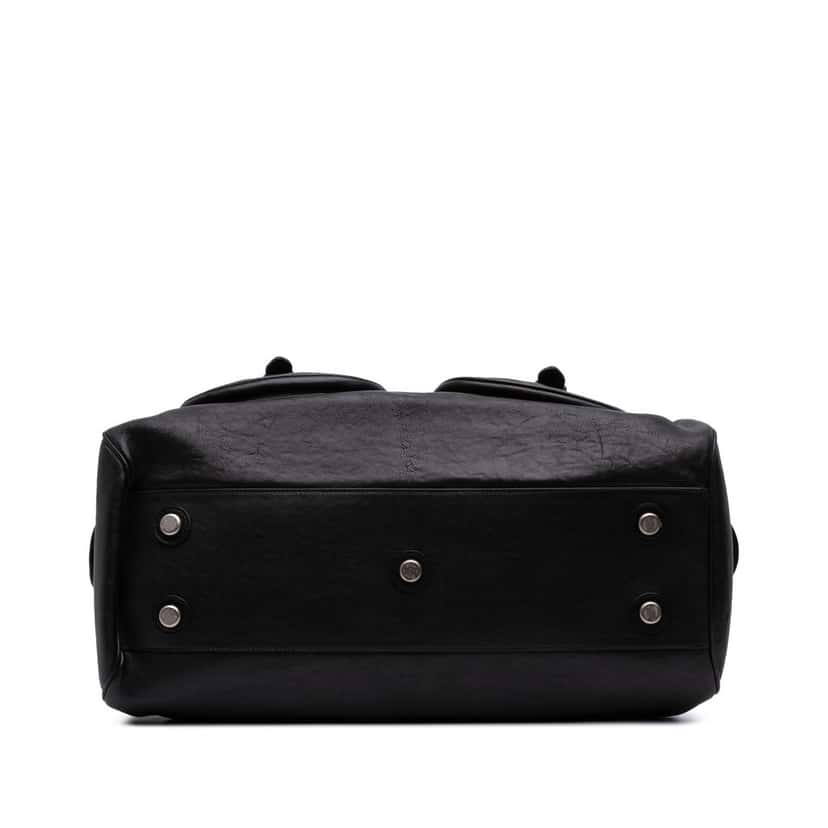 Dior Large Calfskin My Dior Frame Handbag Black Leather Good condition - Inside View