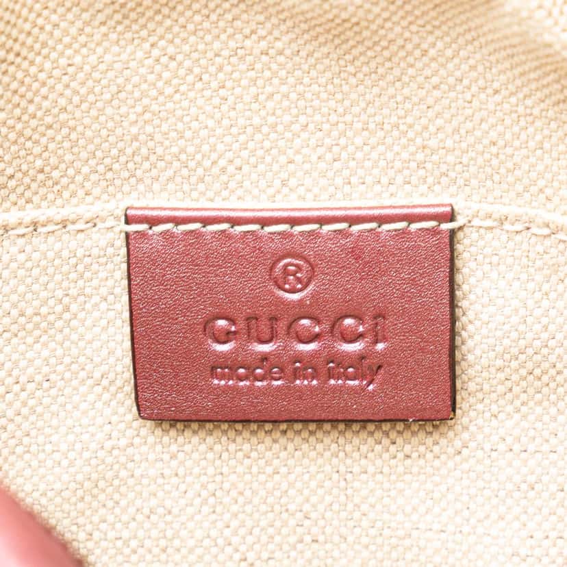 Gucci Metallic Microguccissima Sunshine Disco Camera Bag Pink Leather Good condition - Box View