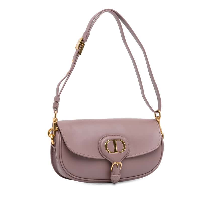 Dior Leather East West Bobby Bag Brown Leather Good condition - Back View