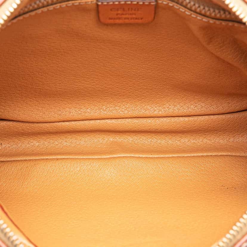 Celine Macadam Coated Canvas Clutch Brown Canvas Good condition - Model View