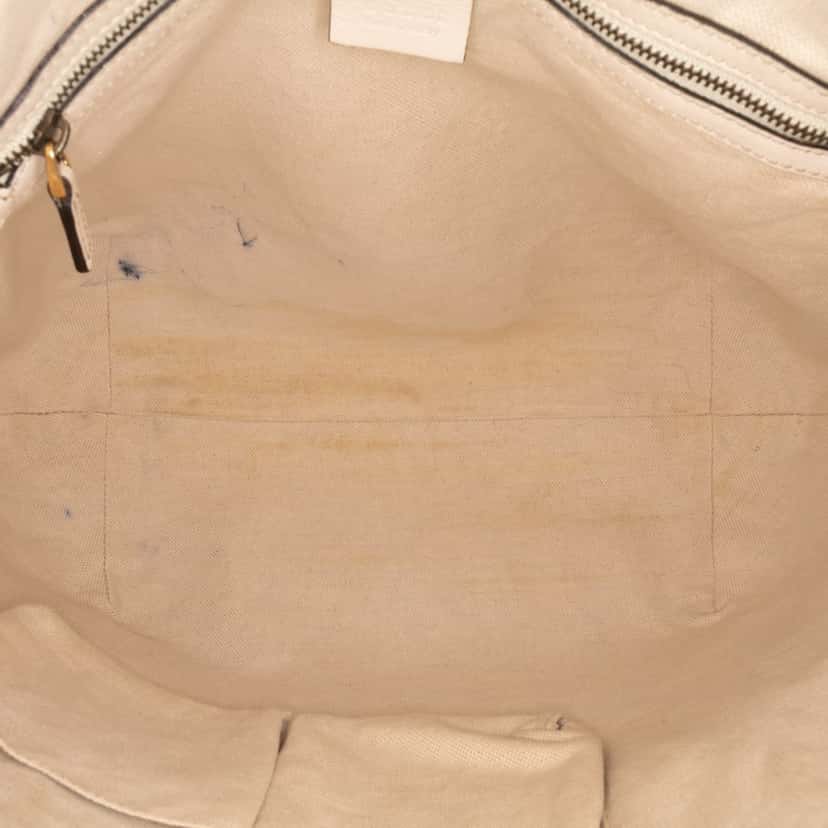 Gucci Medium GG Canvas Running Satchel Brown Canvas Good condition - Model View