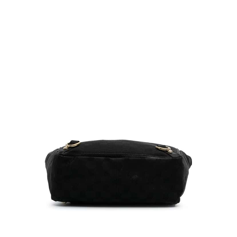 Gucci GG Canvas Abbey D Ring Tote Black Canvas Good condition - Inside View