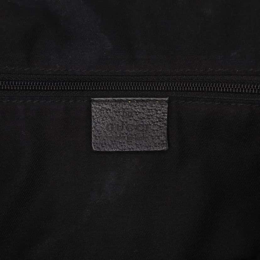 Gucci GG Canvas Abbey D Ring Tote Black Canvas Good condition - Box View