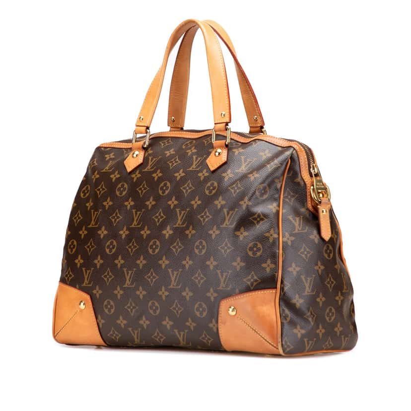 Louis Vuitton Monogram Retiro GM Brown Canvas Good condition - Back View