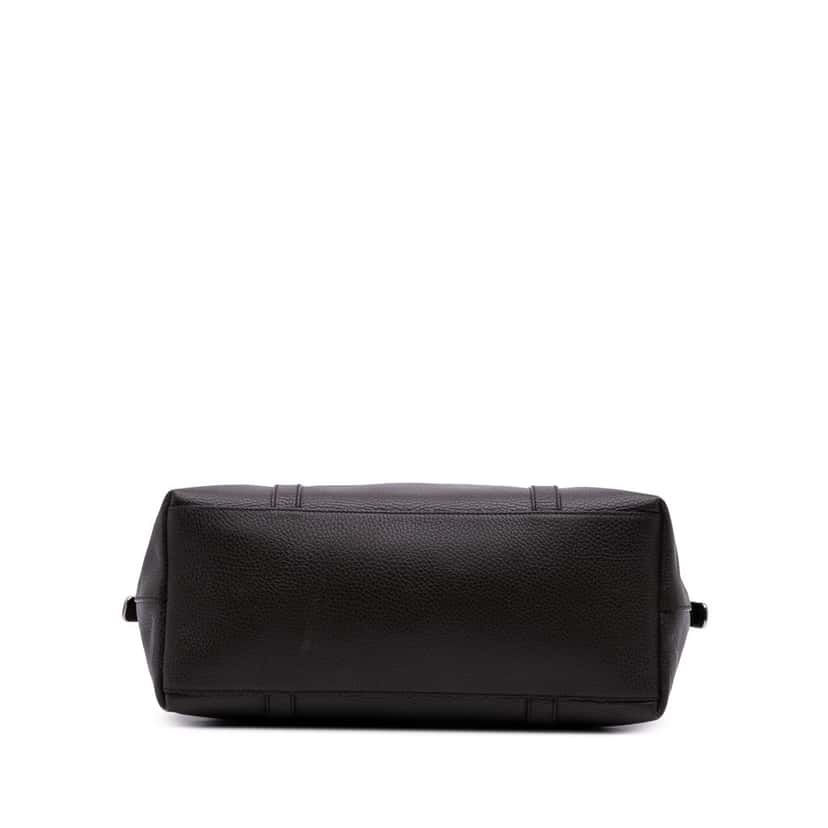 Gucci Large Leather GG Charm Dome Satchel Brown Leather Good condition - Inside View