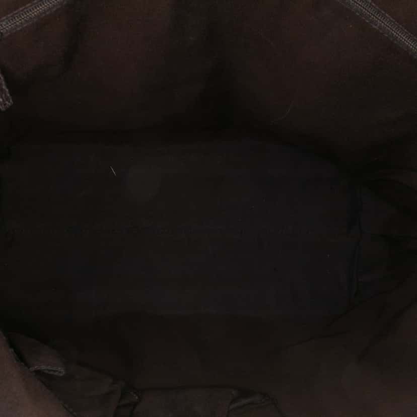 Gucci Large Leather GG Charm Dome Satchel Brown Leather Good condition - Model View