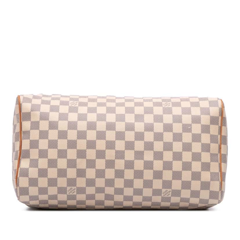 Louis Vuitton Damier Azur Speedy 35 White Canvas Good condition - Inside View