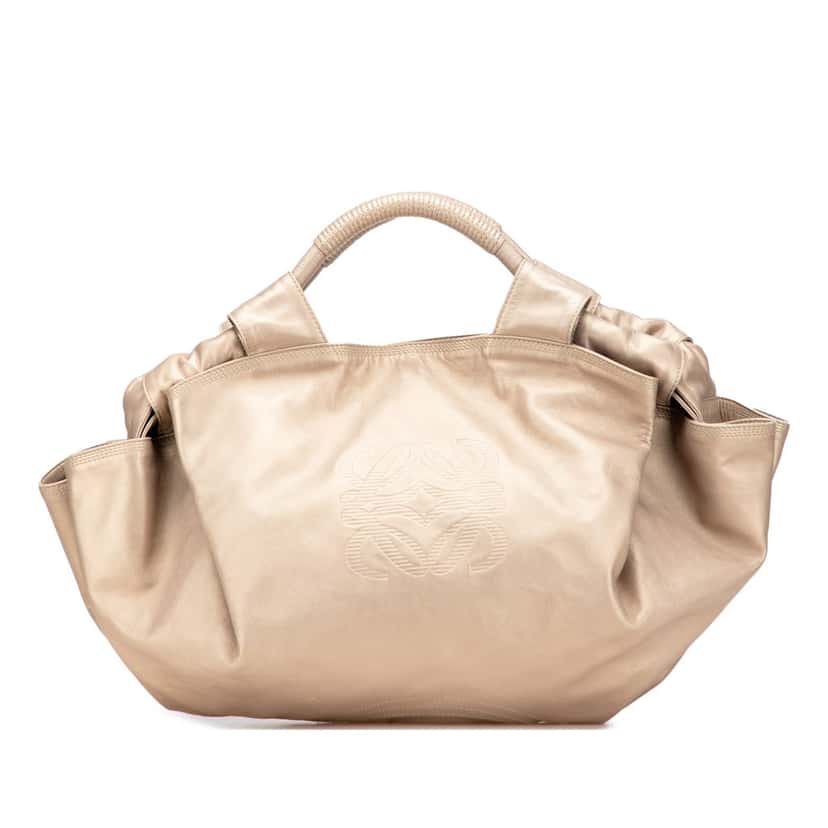 Loewe Nappa Aire Gold Leather Very good condition - Front View