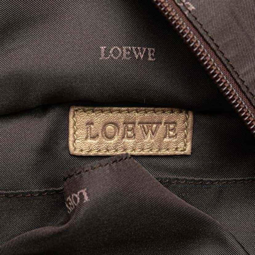 Loewe Nappa Aire Gold Leather Very good condition - Box View