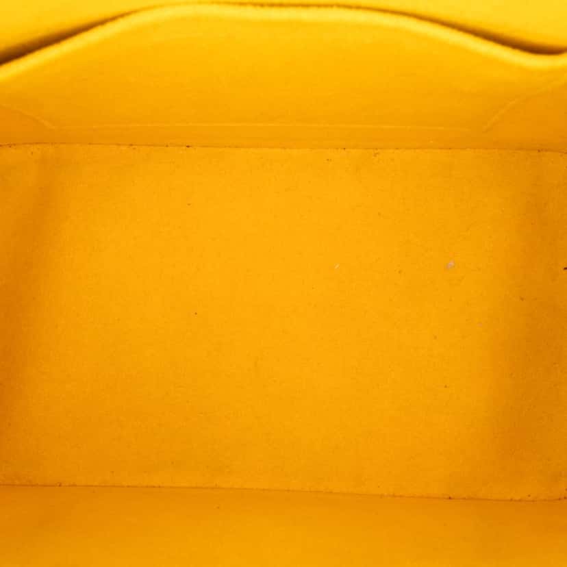 Louis Vuitton Epi Alma BB Yellow Leather Good condition - Model View
