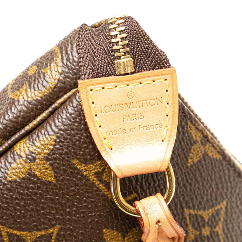 Louis Vuitton Monogram Pochette Accessoires Brown Canvas Good condition - Box View
