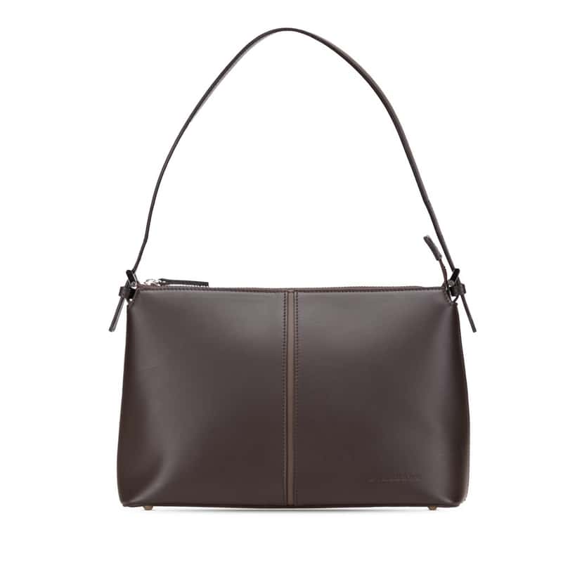 Burberry Leather Shoulder Bag Brown Leather Good condition - Front View