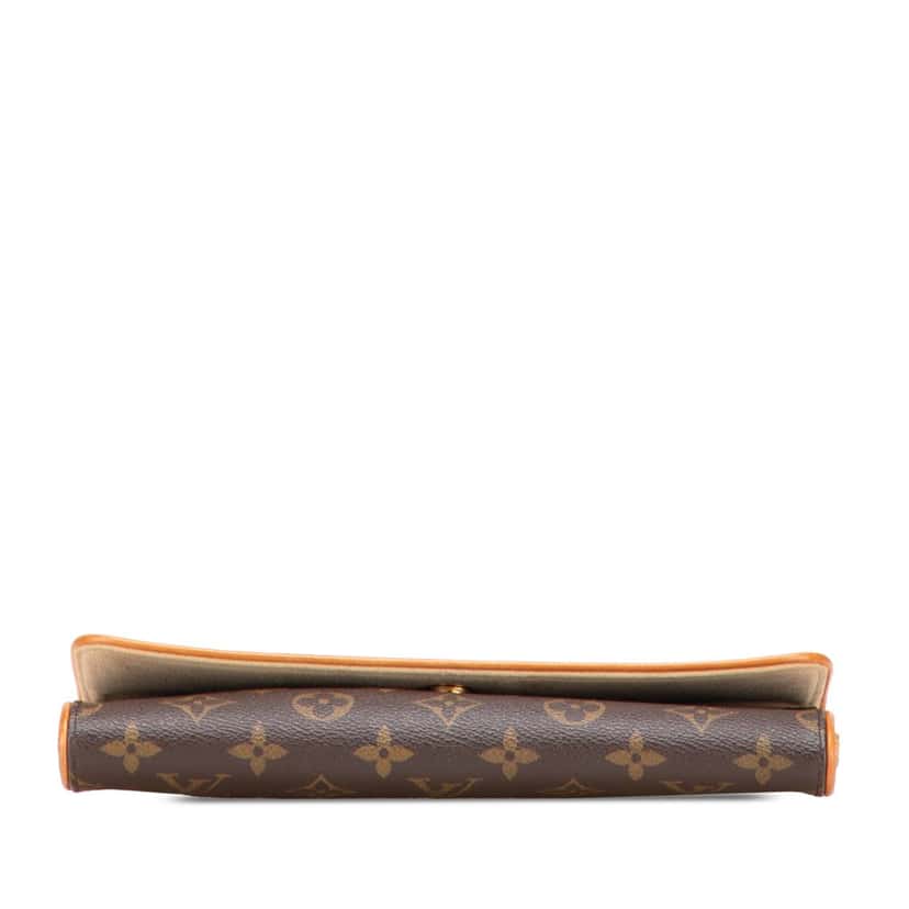Louis Vuitton Monogram Pochette Twin GM Brown Canvas Good condition - Inside View