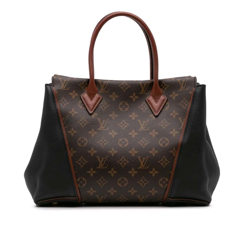 Louis Vuitton Monogram W PM Tote Brown Canvas Good condition - Front View