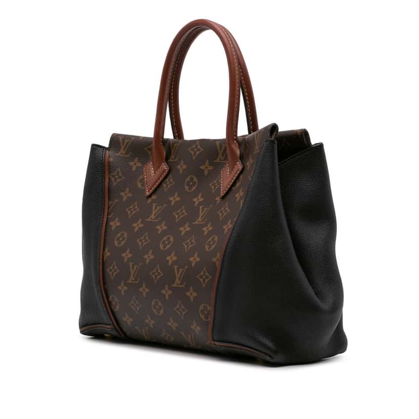 Louis Vuitton Monogram W PM Tote Brown Canvas Good condition - Back View