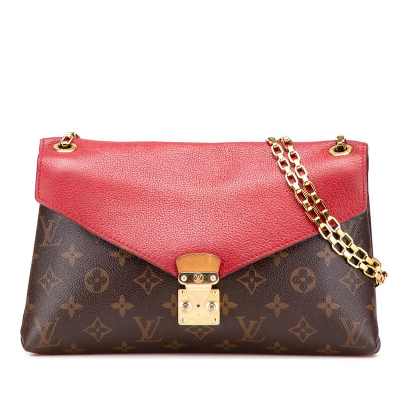 Louis Vuitton Monogram Pallas Chain Brown Canvas Good condition - Front View