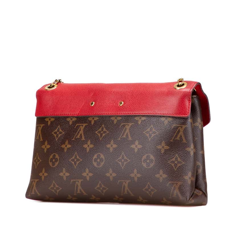 Louis Vuitton Monogram Pallas Chain Brown Canvas Good condition - Back View