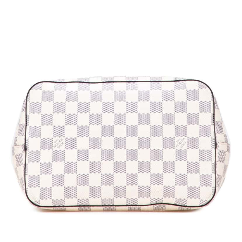 Louis Vuitton Damier Azur Neonoe MM White Canvas Good condition - Inside View