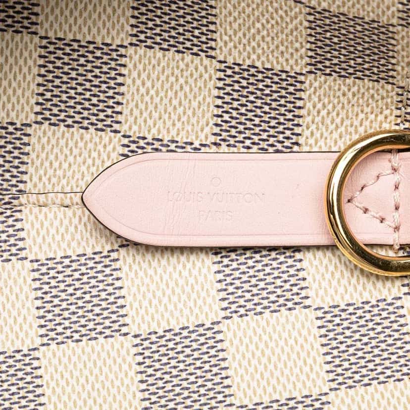 Louis Vuitton Damier Azur Neonoe MM White Canvas Good condition - Box View