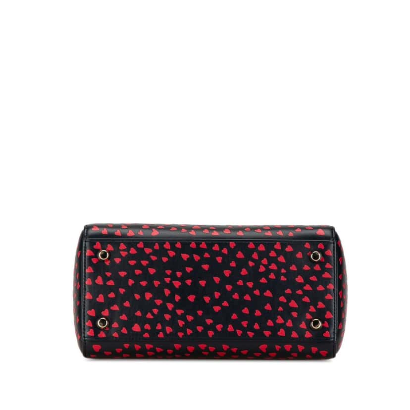 Dior Medium Calfskin I Love Paris Lady Dior Blue Leather Very good condition - Model View