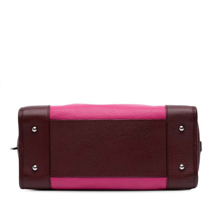 Loewe Tricolor Goatskin Amazona 28 Pink Leather Good condition - Inside View