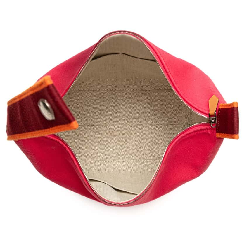 Hermès Large Canvas Bride A Brac Pink Canvas Good condition - Model View