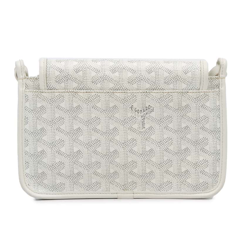 Goyard Goyardine Plumet Pocket Wallet White Canvas Good condition - Model View